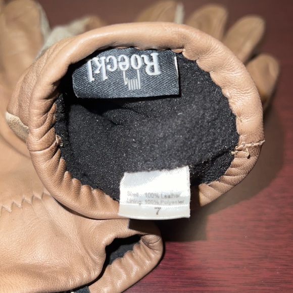 ROECKL GLOVES IN TAN - Picture 4 of 4